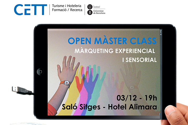 Fotografia de: Open Màster Class: Màrqueting Experiencial i Sensorial | CETT